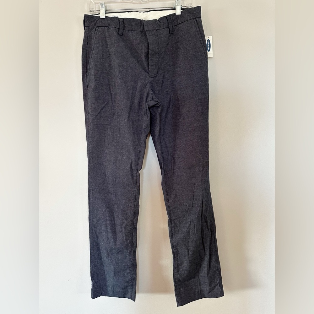 Old Navy Signature Straight Built-in Flex Pants 31x32